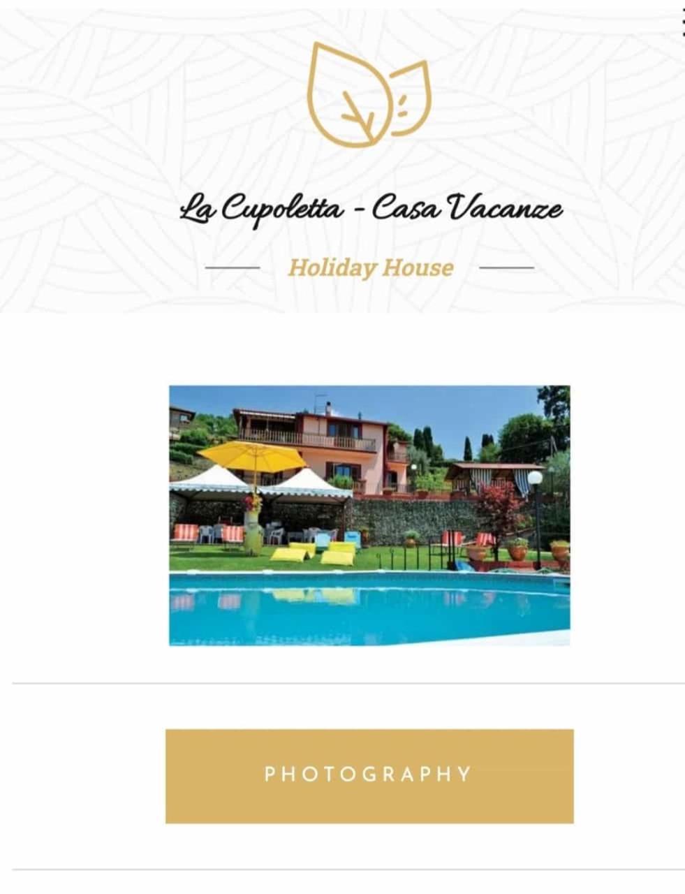 La Cupoletta -Holiday House - Gilda Trevignano Romano Kültér fotó